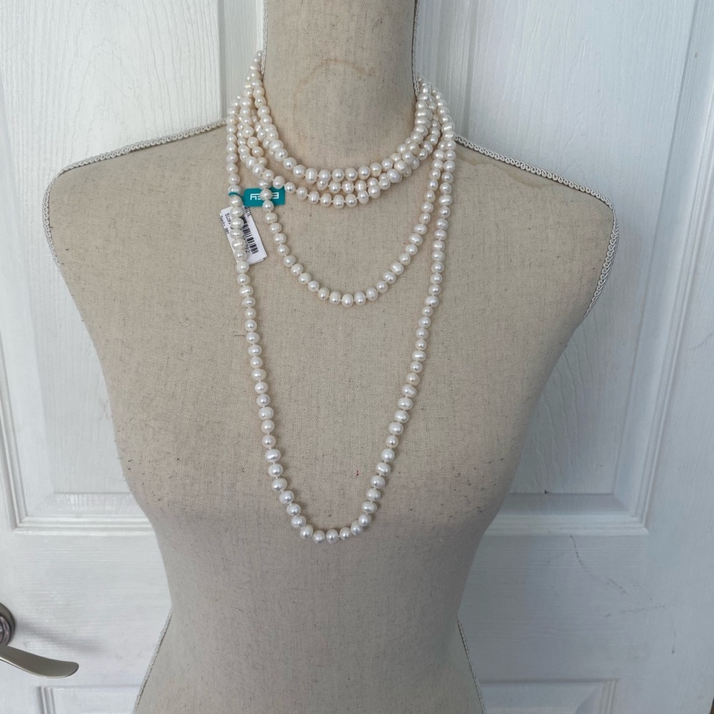 EFFY PEARL NECKLACE - Picture 2 of 4